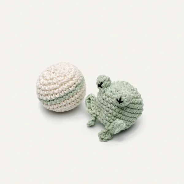 Lillabel Crochet Cat Toy Set – FROG product picture