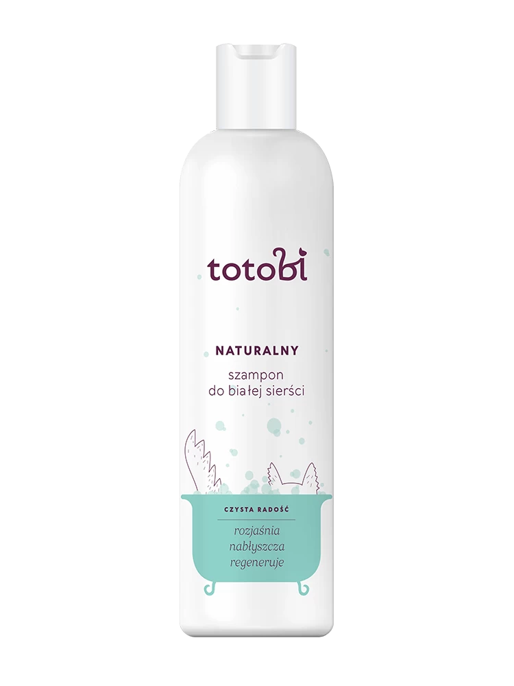 biala siersc Totobi Natural Shampoo for Long Fur/Hair for Dogs 300ml