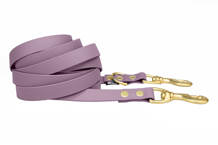 smycz-przepinana-mosiezne-sprezynowy-biothane-accdog-mauve-fiolkoworozowy-biothane-accdog-750 ACC biothane Multi-Clip mauve with brass fittings